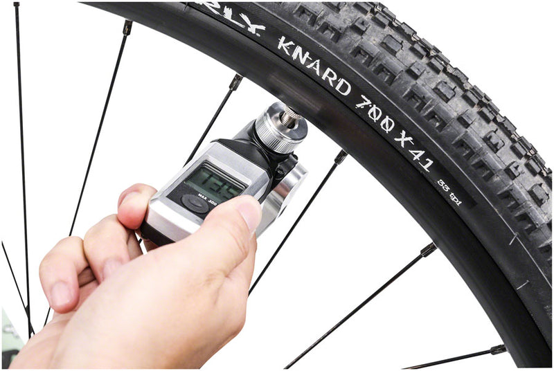 Load image into Gallery viewer, Topeak Shuttle Gauge Digital: Black/Silver Accurate Air Pressure Readings 300PSI