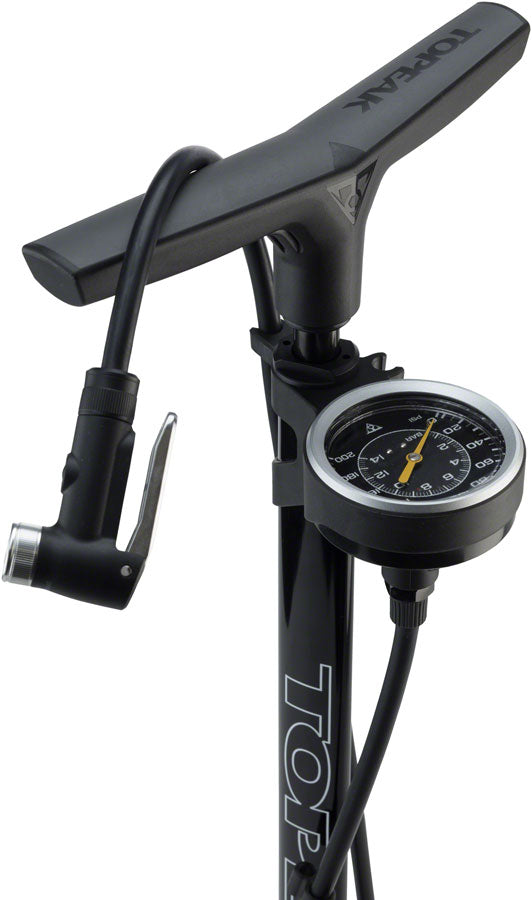 Load image into Gallery viewer, Topeak JoeBlow Pro X Floor Pump with 3" Gauge Padded Elastomer Grip