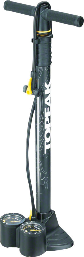 Load image into Gallery viewer, Topeak-JoeBlow-Dualie-Floor-Pump-Floor-Pump-Analog-Presta-and-Schrader-PU1805-Bicycle-Floor-Pump