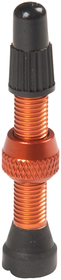 Load image into Gallery viewer, Stan's Alloy Valve Stems - 35mm, Pair, Orange