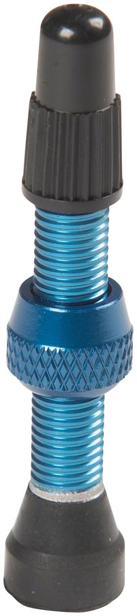 Load image into Gallery viewer, Stan's Alloy Valve Stems - 35mm, Pair, Blue