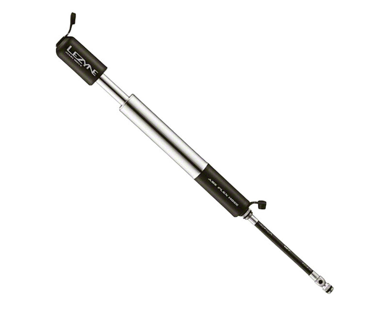 Load image into Gallery viewer, Lezyne ABS Alloy Drive Frame Pump, Small: Black/Polished Silver