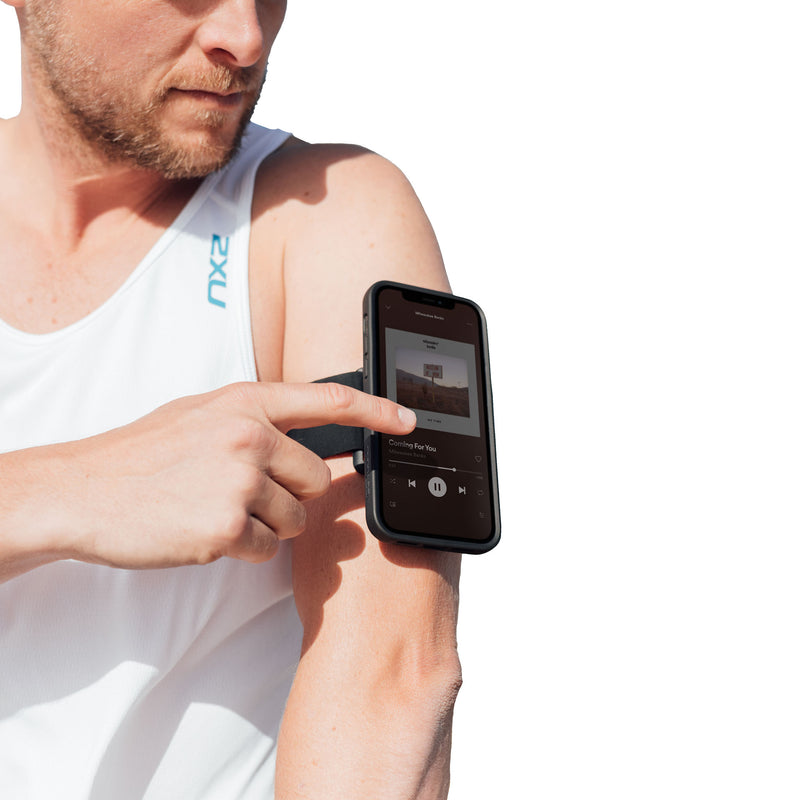 Load image into Gallery viewer, Quad Lock Armband, Black/Blue