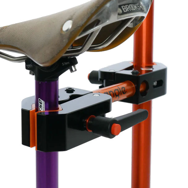 Load image into Gallery viewer, Altangle Connect Bike Repair Stand, Black/Orange NLA