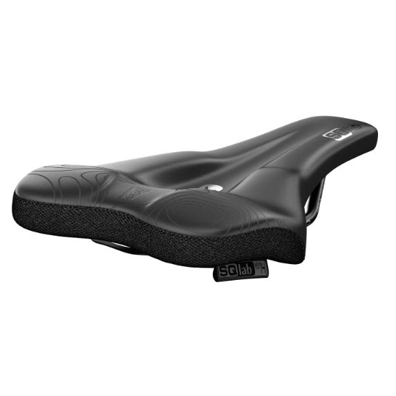Load image into Gallery viewer, SQlab 60X Ergowave Active S-tube Rail 140 Saddle, Black