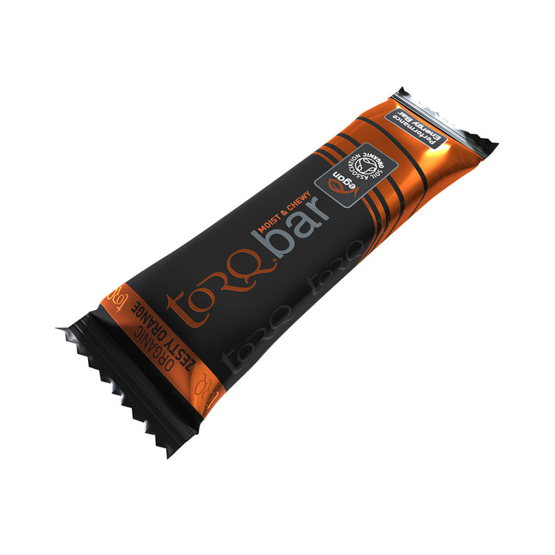 Load image into Gallery viewer, Torq Organic Energy Bar, Zesty Orange, 15/Count NLS
