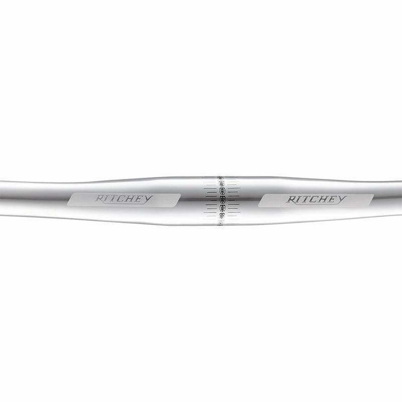 Load image into Gallery viewer, Ritchey Classic Flat Handlebar 5° Back 31.8mm Clamp 560mm Width Silver Aluminum