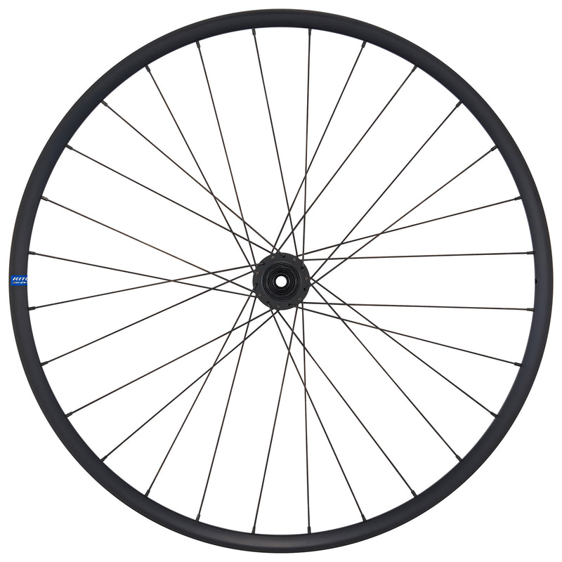 Load image into Gallery viewer, Ritchey WCS Zeta GX Wheelset - 650b, 12 x 100mm, 12 x 142mm, Center-Lock, XDR, Black