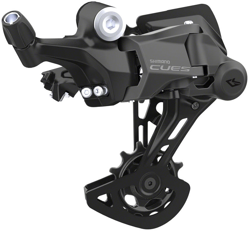 Load image into Gallery viewer, Shimano CUES 9-Speed LINKGLIDE Shifter & Rear Derailleur Bundle E-Bike Ready, Black, Trigger-Style, Gear-Display
