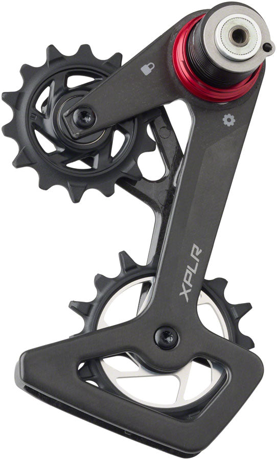 SRAM RED XPLR AXS 13-Speed Rear Derailleur Cage Kit - Carbon, Full