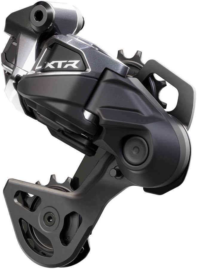 Load image into Gallery viewer, Shimano XTR RD-M9250-GS Di2 Wireless Rear Derailleur - 12-Speed, Medium Cage, Shadow ES, Black/Gray