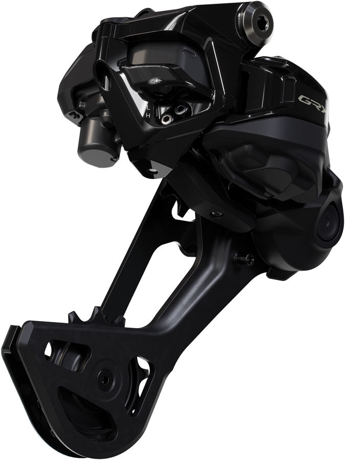 Load image into Gallery viewer, Shimano GRX RD-RX827-SGS Di2 Wireless Rear Derailleur - 12-Speed, Long Cage, Shadow ES, Black