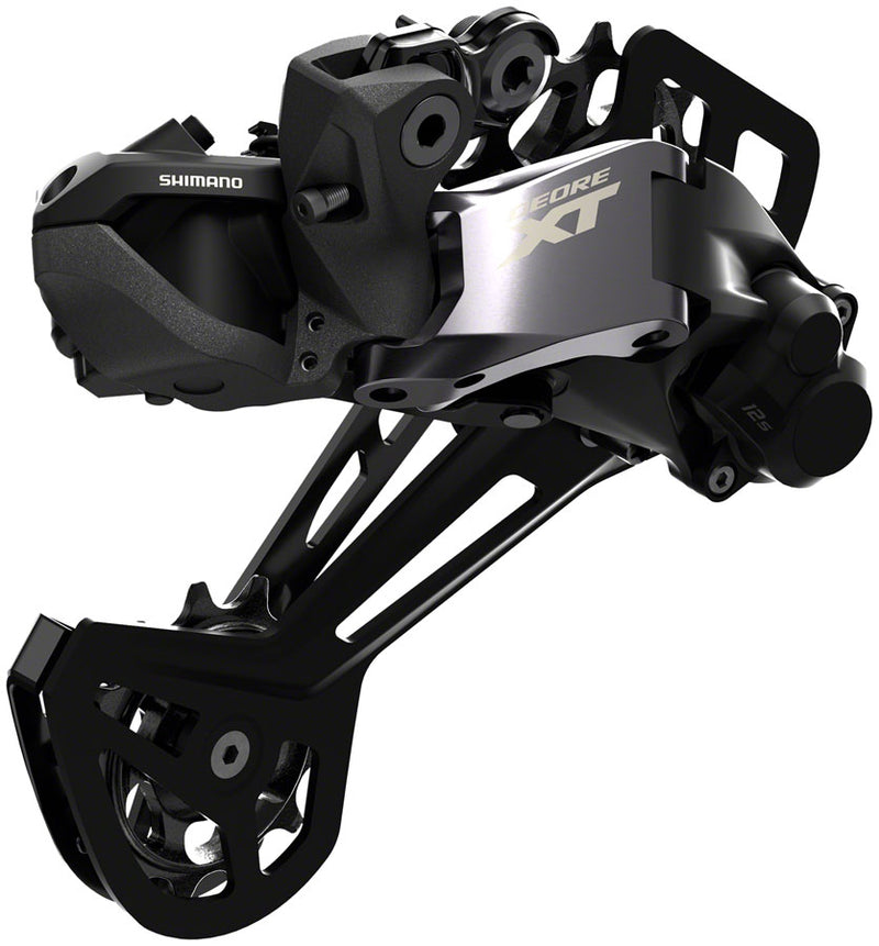 Load image into Gallery viewer, Shimano STEPS RD-M8150-12 Deore XT Rear Derailleur - SGS 12-Speed, Top Normal, Shadow Plus, Direct Attachment