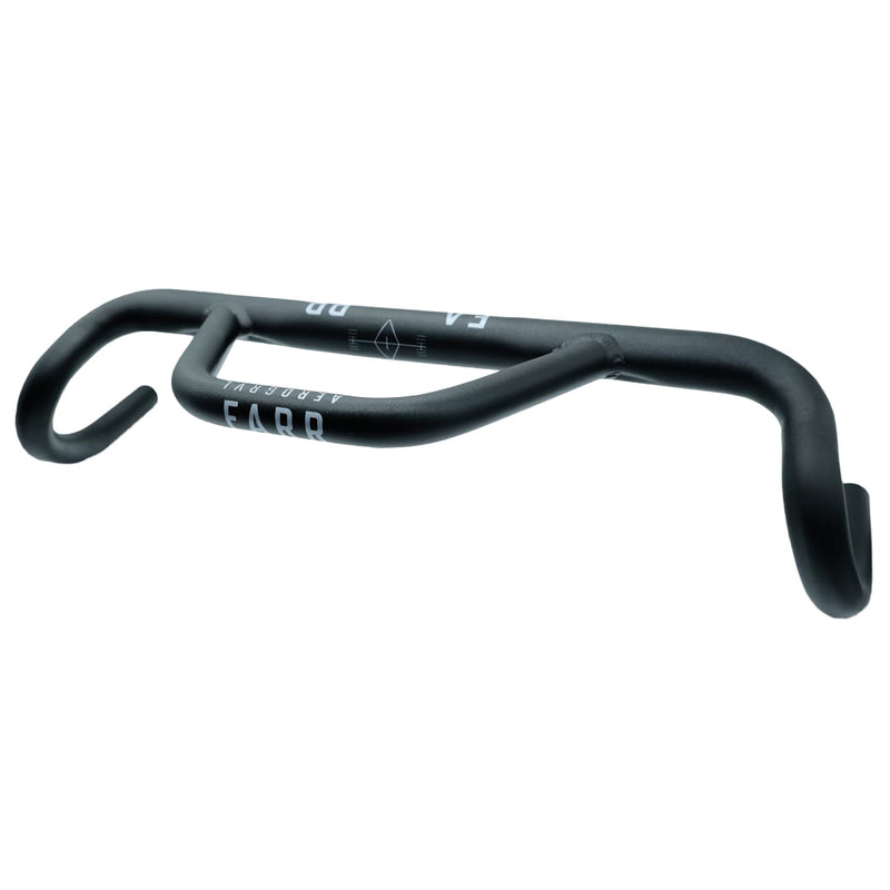 Load image into Gallery viewer, Ridefarr Aero Gravel Alloy Handlebar (31.8) 44cm, Black NLS