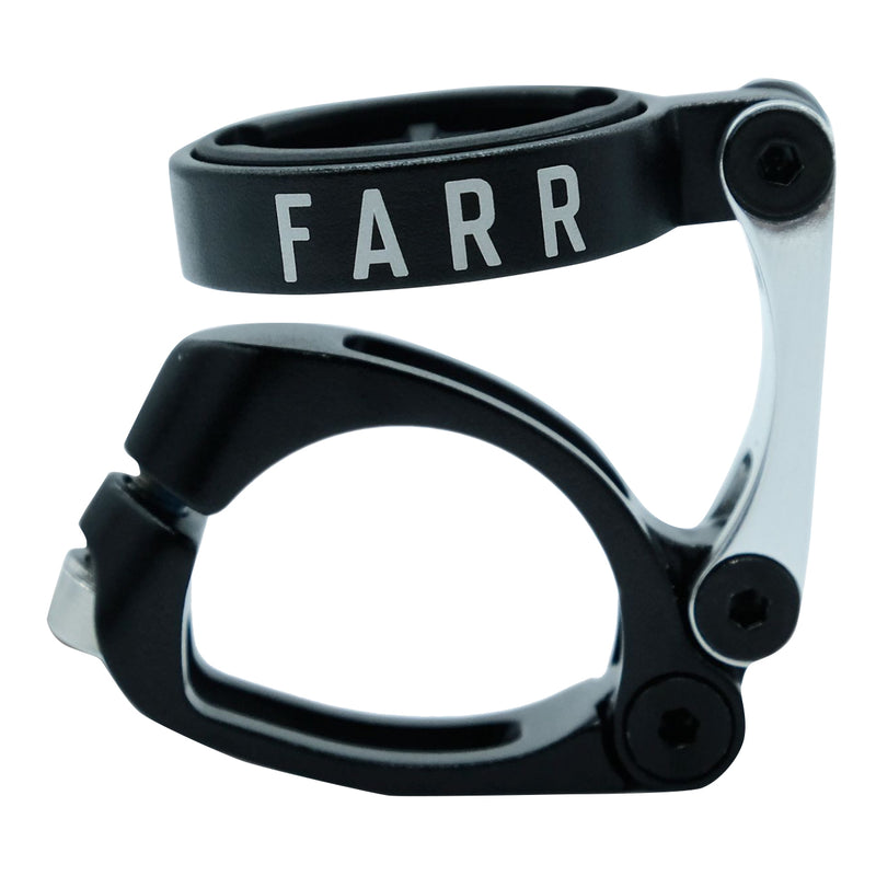 Load image into Gallery viewer, Ridefarr GPS Mount Carbon Aero Bolt-On, Black