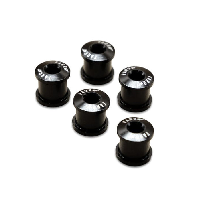 Load image into Gallery viewer, Farr-ST BMX Alloy Torx Chainring Bolts, 5pc, Set, Black