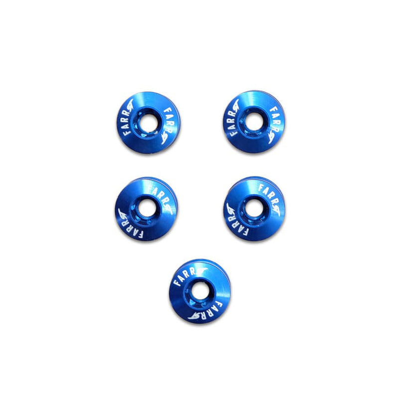 Load image into Gallery viewer, Farr-ST BMX Alloy Torx Chainring Bolts, 5pc Set, Blue