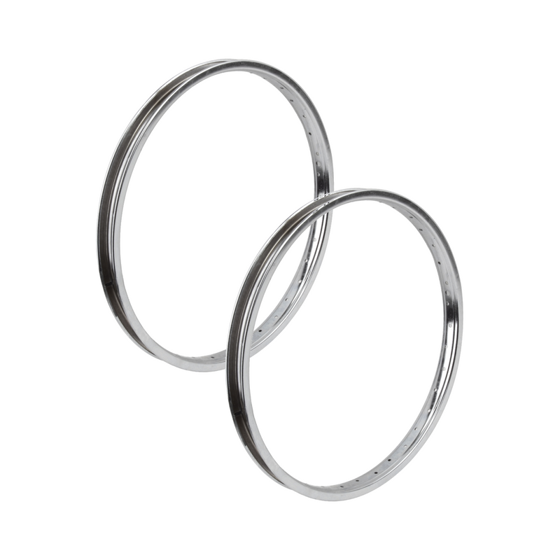 Load image into Gallery viewer, Wheel-Master-Rim-20-Clincher-Chromoly-Steel-RIMS1204PO2-Bicycle-Rims-For-Custom-Wheels