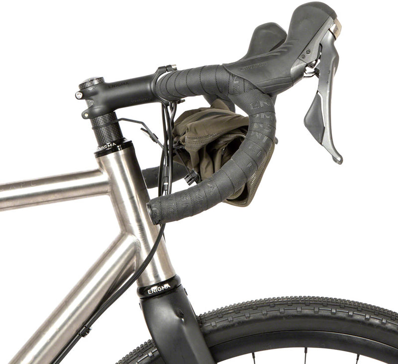 Load image into Gallery viewer, Restrap Bumper Bar Bag/Accessory Mount - Fits 1-1/8" Threadless Steerer Tubes, Black