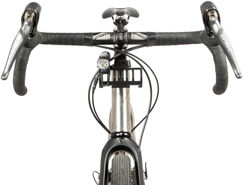 Load image into Gallery viewer, Restrap Bumper Bar Bag/Accessory Mount - Fits 1-1/8" Threadless Steerer Tubes, Black