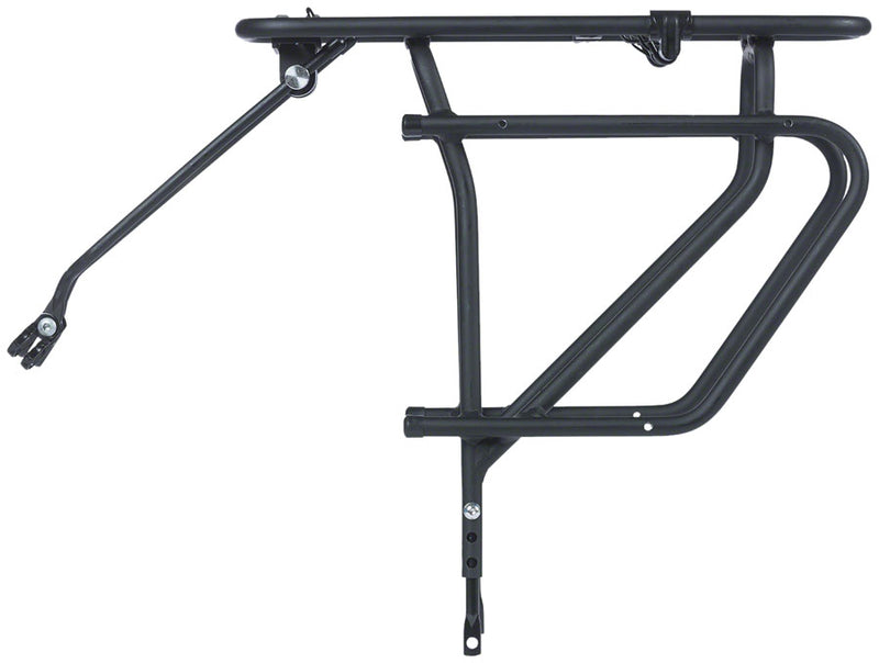Load image into Gallery viewer, Basil Rear Universal Cargo Carrier Rear Eyelet 26in thru 29in Black