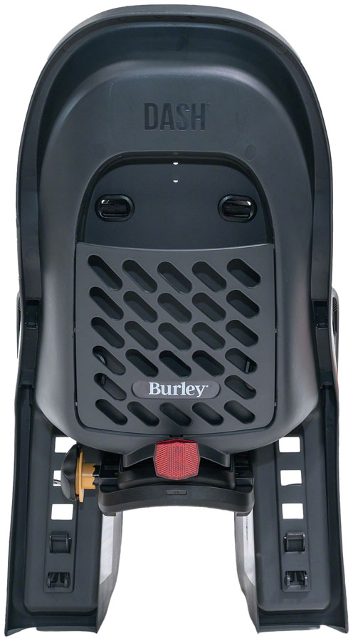 Load image into Gallery viewer, Burley Dash Rack Mount Child Seat - Black/Grey