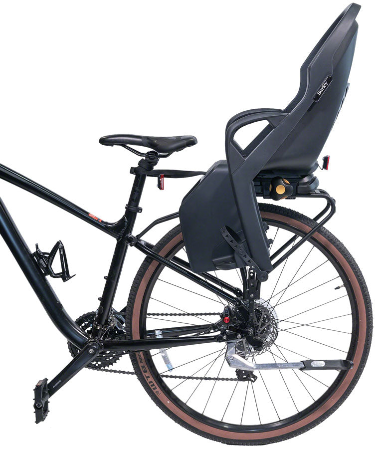 Load image into Gallery viewer, Burley Dash Rack Mount Child Seat - Black/Grey