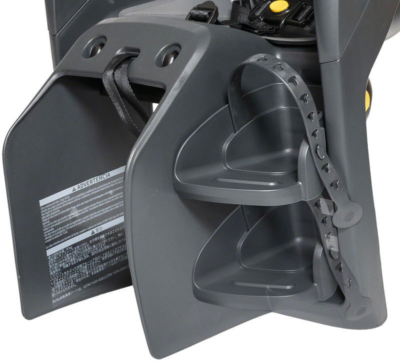 Load image into Gallery viewer, Burley Dash Frame Mount Child Seat - Black/Gray