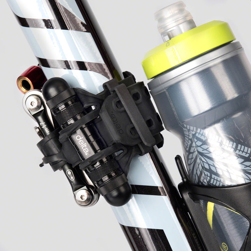 Load image into Gallery viewer, Delta Stwap Bicyle Tool Wrap - Silicone, Black