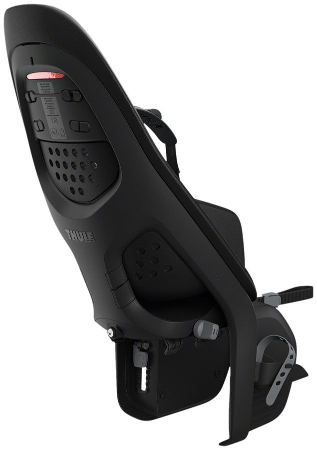 Load image into Gallery viewer, Thule Yepp 2 Maxi Rack Mount Baby Seat, On rear rack (not included), Midnight Black, Black