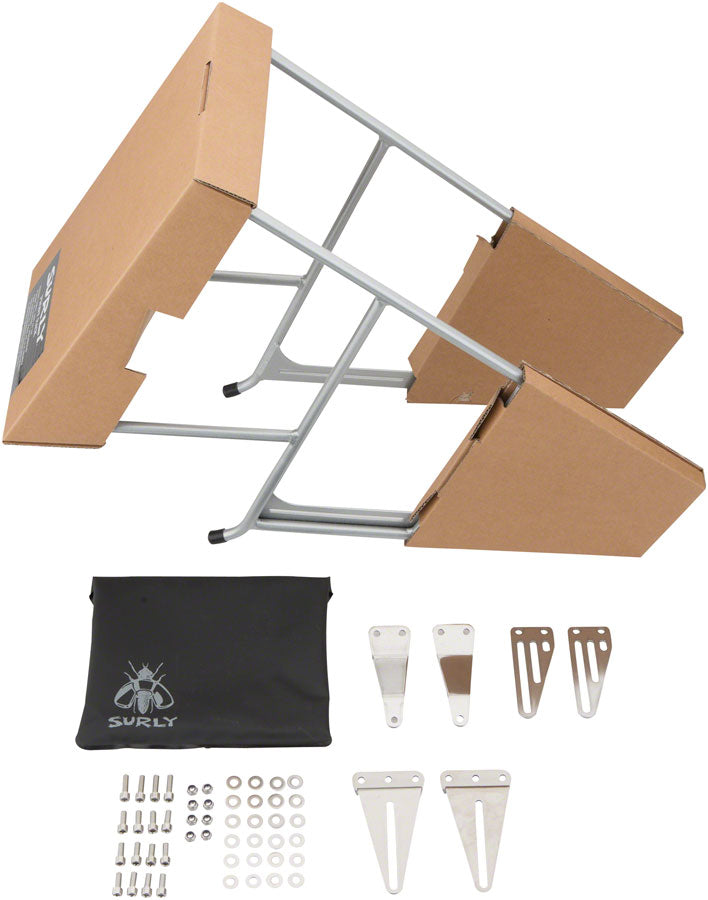 Load image into Gallery viewer, Surly CroMoly Front Rack 2.0: Silver