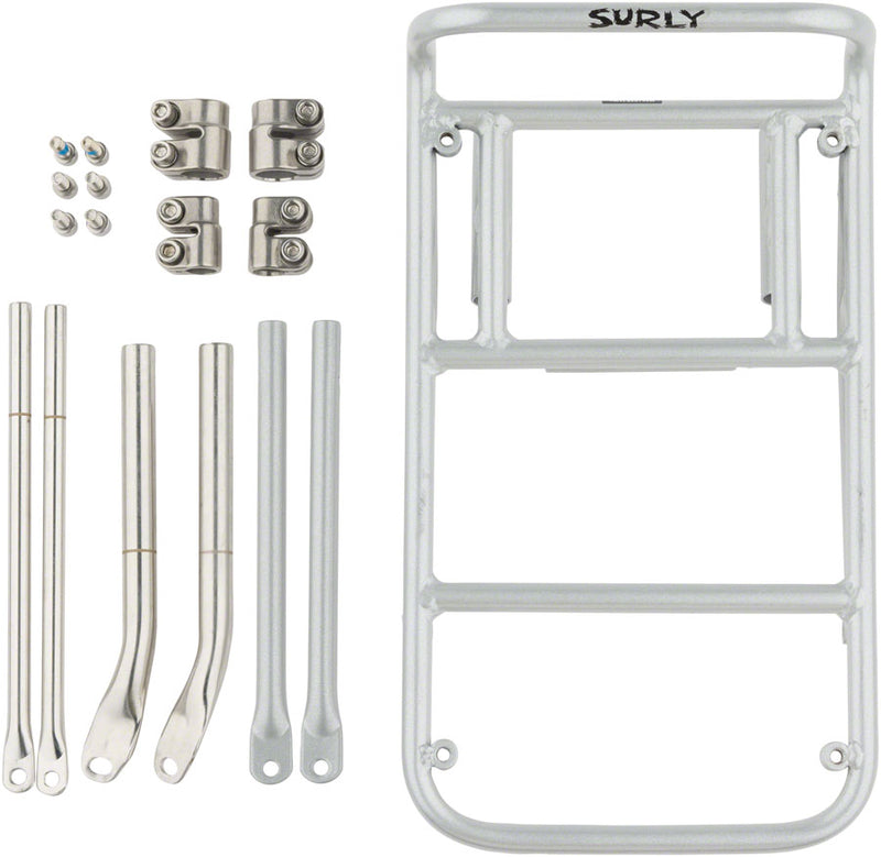 Load image into Gallery viewer, Surly 8-Pack Rack Front Rack - Steel, Silver