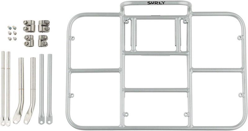 Load image into Gallery viewer, Surly 24-Pack Rack Front Rack - Steel, Silver