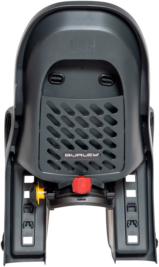 Load image into Gallery viewer, Burley Dash Frame Mount Child Seat Black Gray 40 lb Capacity 28 - 40 mm Tubes