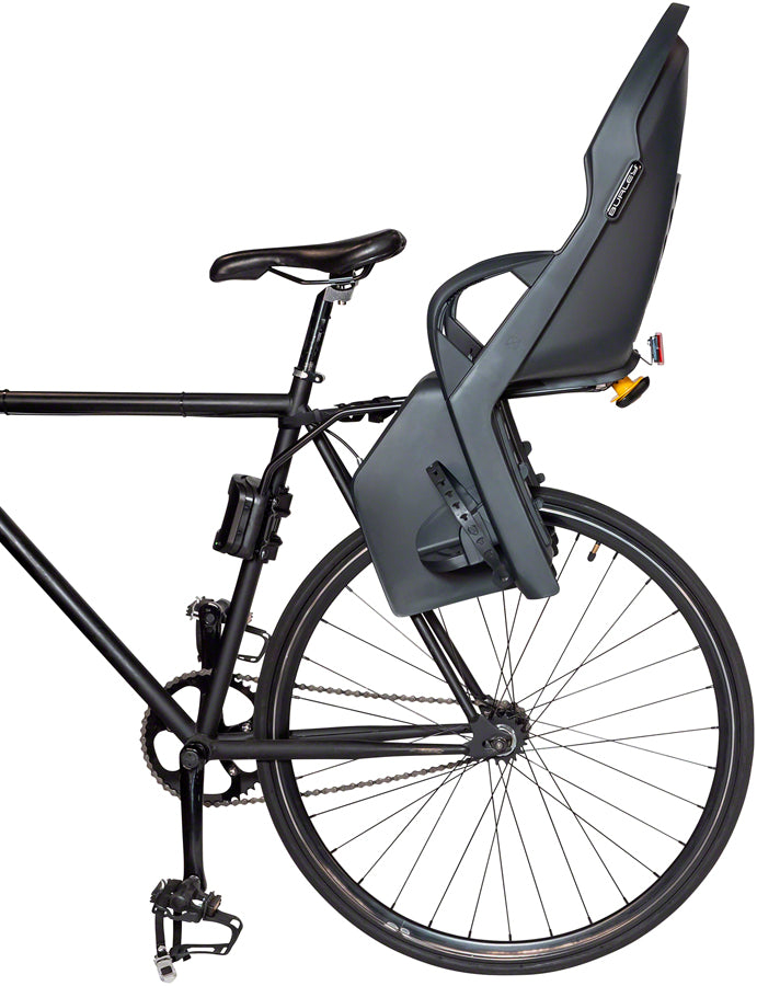 Load image into Gallery viewer, Burley Dash Frame Mount Child Seat Black Gray 40 lb Capacity 28 - 40 mm Tubes