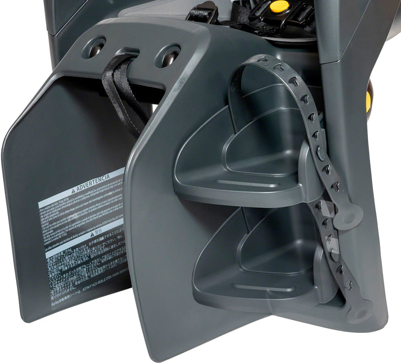 Load image into Gallery viewer, Burley Dash Frame Mount Child Seat Black Gray 40 lb Capacity 28 - 40 mm Tubes