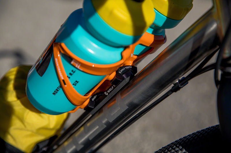 Load image into Gallery viewer, Wolf Tooth B-RAD Half Bottle Cage Adapter 18-8 Stainless Steel Bolts Included