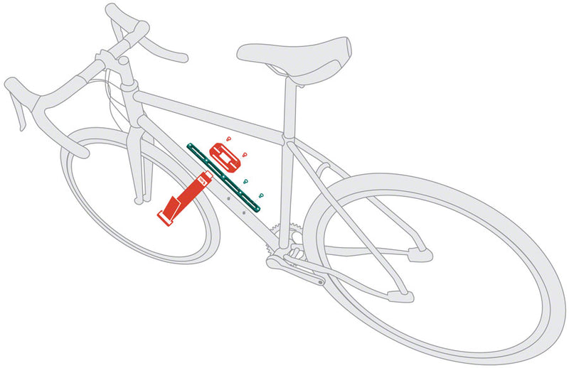 Load image into Gallery viewer, Wolf Tooth B-RAD Accessory Strap Mount Includes Strap, Base Plate & Bolts