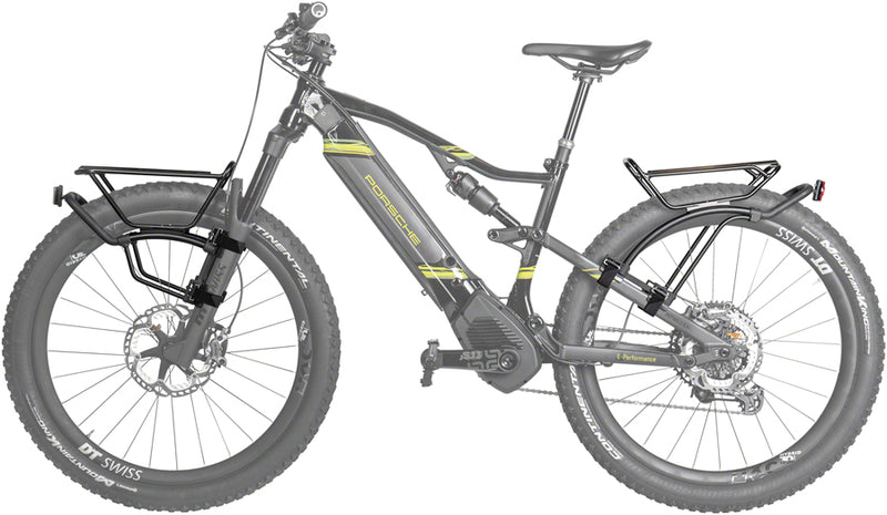 Load image into Gallery viewer, Topeak TetraRack M1 Front Rack for MTB - Fork Blade Strap Mount, Black