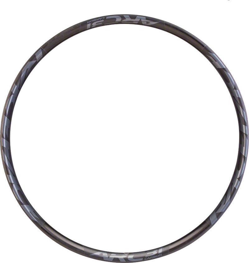 Load image into Gallery viewer, RaceFace Arc 31 Rim - 29" Disc Black 32H Carbon Tubeless Ready Bicycle Rim