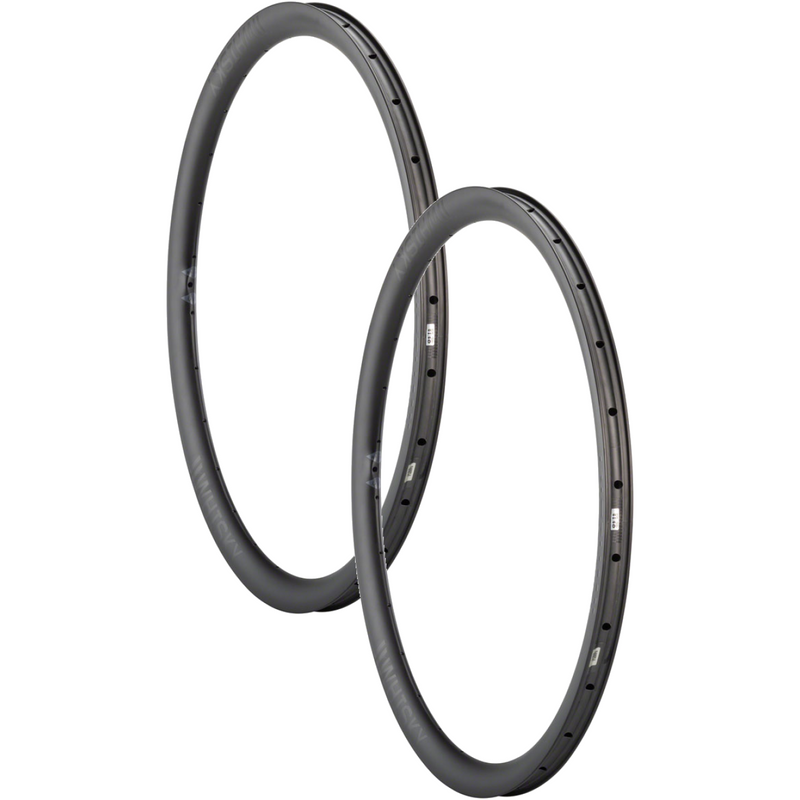 Load image into Gallery viewer, Whisky-Parts-Co.-Rim-700c-Tubeless-Ready-Carbon-Fiber-RM1200PO2-Bicycle-Rims-For-Custom-Wheels