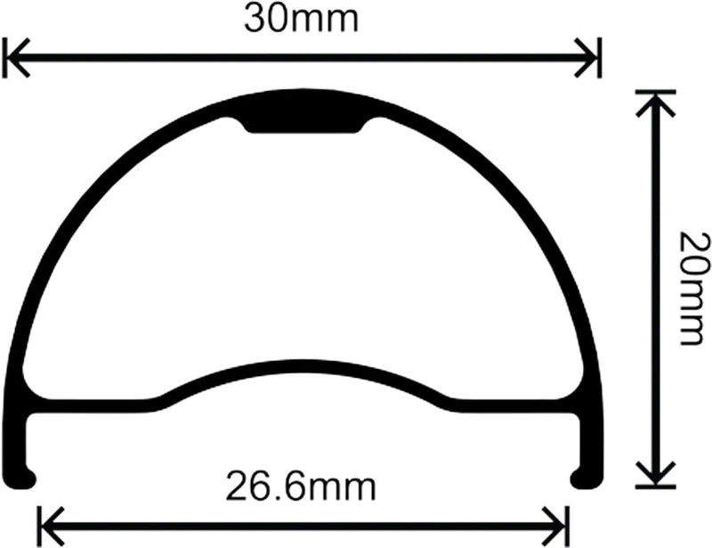 Load image into Gallery viewer, Velocity Blunt SS Rim - 27.5", Disc, Black, 28H