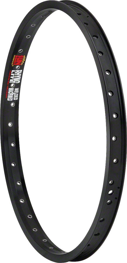 Load image into Gallery viewer, 2 Pack Sun Ringle Rhyno Lite XL Rim - 24", Rim, Black, 36H, Clincher, Schraeder