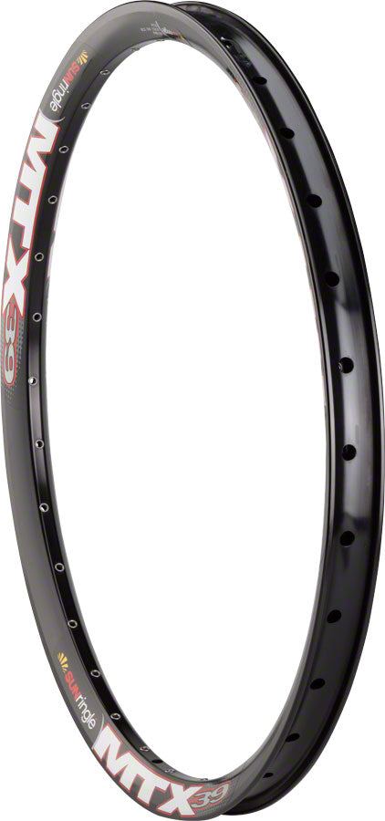 Load image into Gallery viewer, Pack of 2 Sun Ringle MTX39 Rim - 26", Disc, Black, 32H, Clincher