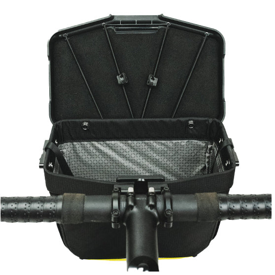 Load image into Gallery viewer, Route Werks The Big Handlebar Bag, 6.0L, Black