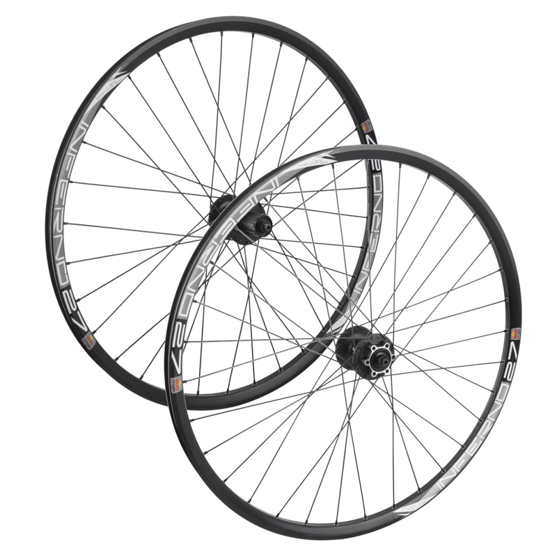 Load image into Gallery viewer, Wheel-Master-27.5inch-Alloy-Mountain-Disc-Double-Wall-Wheel-Set-27.5-in-Clincher-RRWH0782-WHEL0691-Bicycle-Wheelset