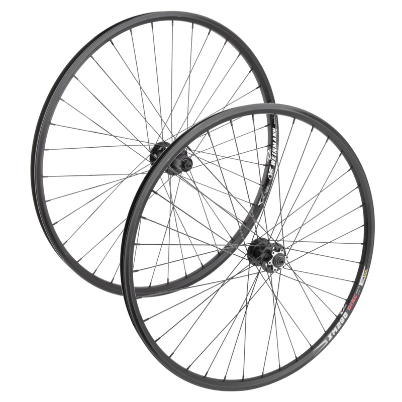 Load image into Gallery viewer, Wheel-Master-29inch-Alloy-Mountain-Disc-Double-Wall-Wheel-Set-29-in-Clincher-RRWH0789-WHEL0700-Bicycle-Wheelset