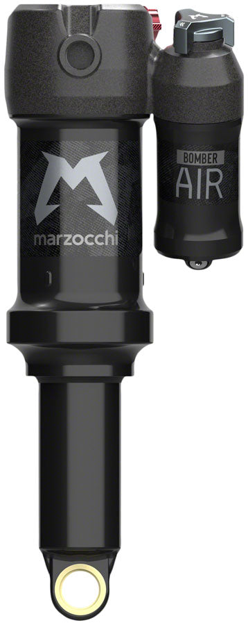 Load image into Gallery viewer, Marzocchi Bomber Air Rear Shock - Trunnion Metric, 205 x 62.5 mm, EVOL LV, Sweep-Adj, 0.1 Spacer, Black
