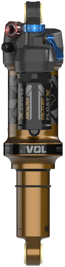 Load image into Gallery viewer, FOX FLOAT X Factory Rear Shock - Metric, 190 x 45 mm, 0.6 Spacer, 2-Position Lever, EVOL LV, Kashima Coat