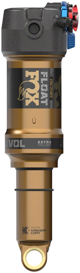 Load image into Gallery viewer, FOX FLOAT Factory Rear Shock - Trunnion Metric, 185 x 50 mm, 0.4 Spacer, 2-Position Lever, EVOL LV, Kashima Coat